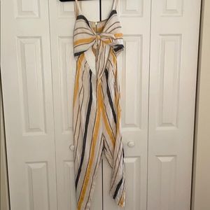 Linen striped jumper